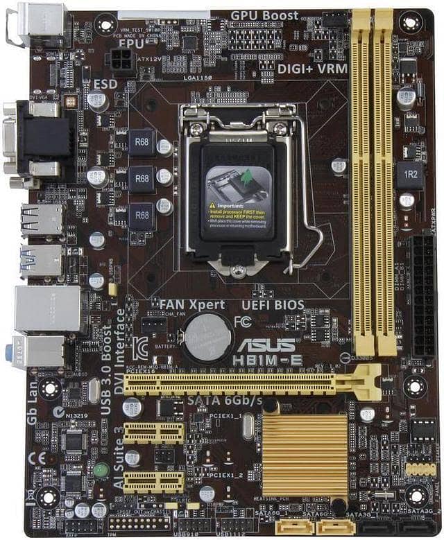 xeon e3 1246 v3+asus h81m-e+8gb ddr3+r5 430 ddr5+120gb ssd 1