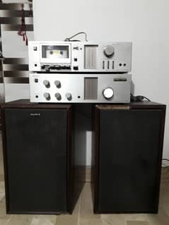 SONY Japan integrated Amplifier Sony Speakers Geniune