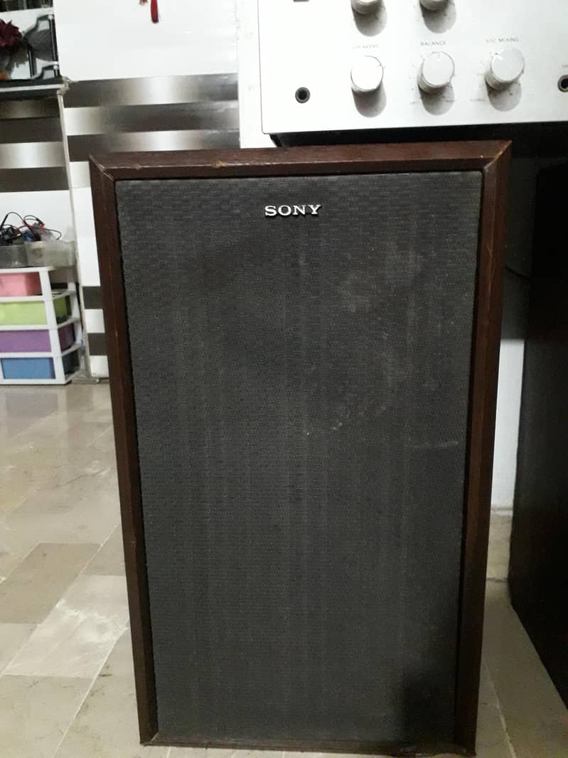 SONY Japan integrated Amplifier Sony Speakers Geniune 2
