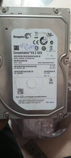 3 TB Hard disk with 16 GB Rams