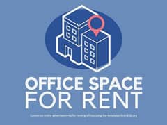 Second Floor 2 Bed & Lounge Avaiable For Office Work In Sector. 9