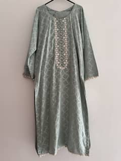 Cross stitch 3 piece stitched lawn suit - brand new