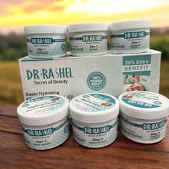 6 pcs whitening and glowing facial set