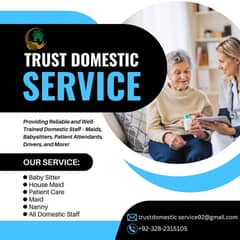 Maids/Nannies/Cook/Driver/Care Taker etc