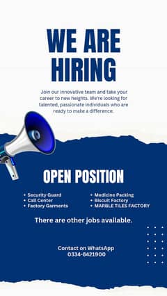 Call center jobs available