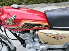 Honda CG125 special edition model 2024 Islamabad number 03055228242