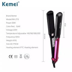 Hair Straightener curling iron