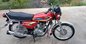 Honda CG 125 model 2019 for urgent sale