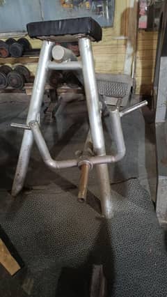 T. Bar and two benches