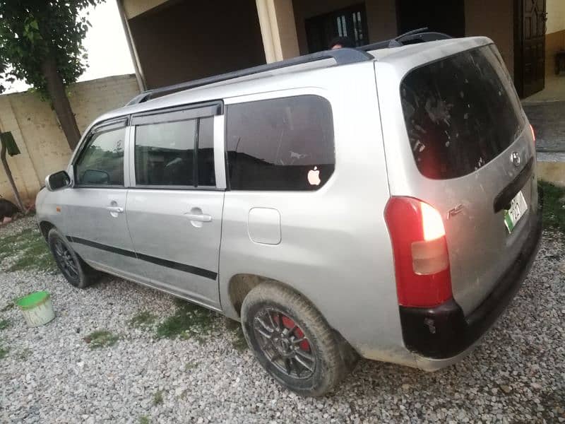 Toyota probox 1300cc cng 2 tank and petrol Lahore ragister 4