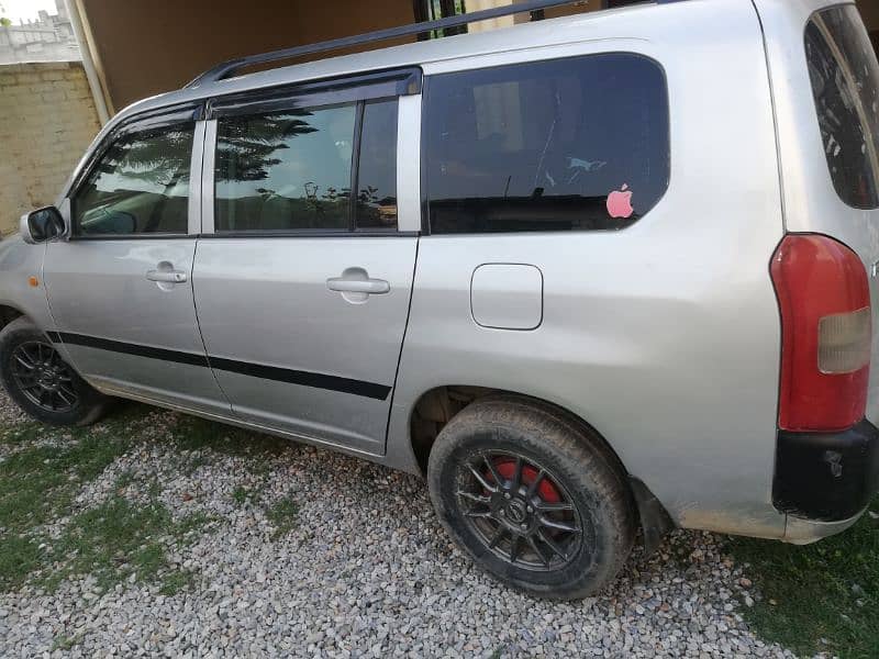 Toyota probox 1300cc cng 2 tank and petrol Lahore ragister 9