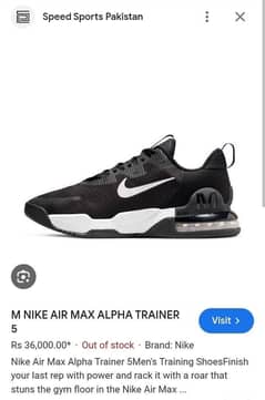 NIKE AIR MAX ALPHA TRAINER
