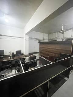 COMMERCIAL OFFICE FOR RENT GULSHAN-E-IQBAL BLOCK 13B
