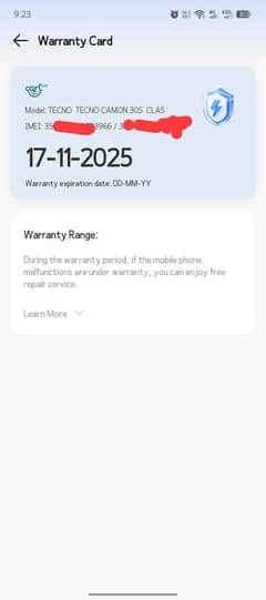 Tecno Camon 30s 8GB-256GB