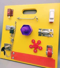 Busy Board for kids and toddlers