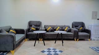 F 11 Al safa hieghts 2 furnished 1bed tv l kitchen corner apartment for rent