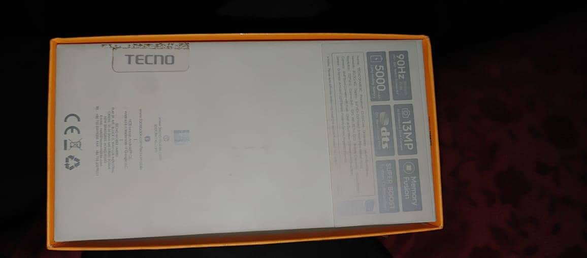 Tecno Spark 8C Ram4 Memory 64 9