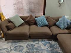 L shaped lounger