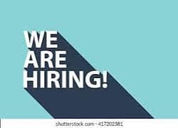 Work available for Male and Female