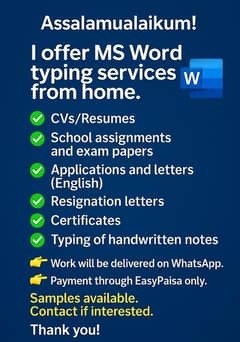  I Do Typing Work Online - Stay at Home and Get Your Work Done