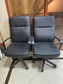 Office/exucative chairs pair for sale
