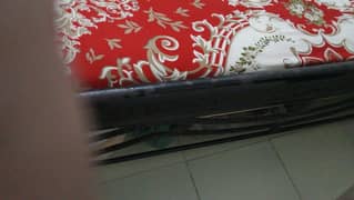 king size iron bed with matters