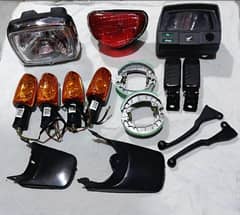 14 pieces bike accessories