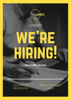 Email Marketing Officers Required