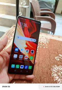 Infinix note 10 pro 8 128 dual sim pta Approved full box
