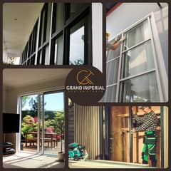 Aluminium Windows/door & Glass Work Shower Cubical/Glass Office Cabin