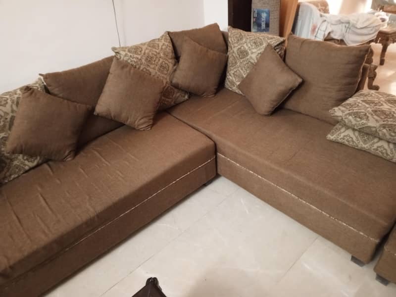 L shape sofa 1