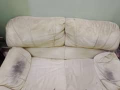 2 seater sofa comfy sofa in beige/golden colour