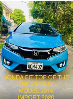 Honda Fit 1.5 Hybrid S Package 2016