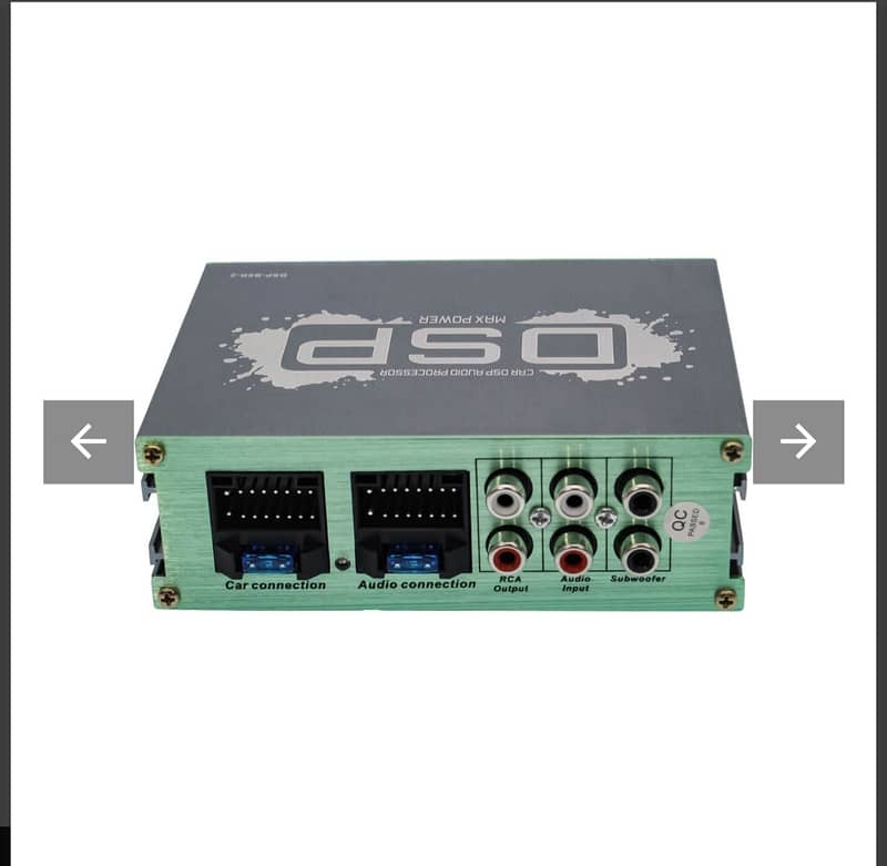 6 Channel DSP 260W Car Audio Amplifier with Control and App XDDSP-B6R- 0