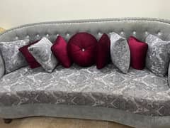Brand New 5 seater Sofa Set with Center Table
