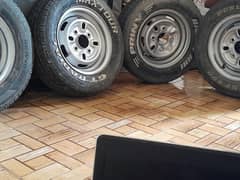 New Rims and Used Tyres