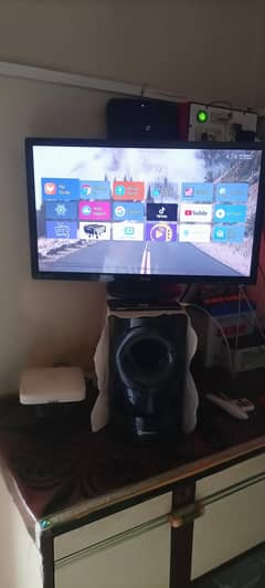 24"led monitore & eiesalat Android Device with Bluetooth speaker