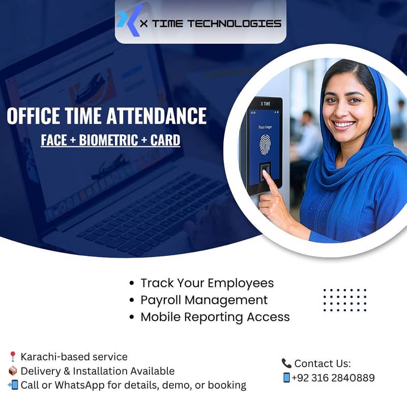 Time Attendance Device & Access Control | All Over Karachi 0