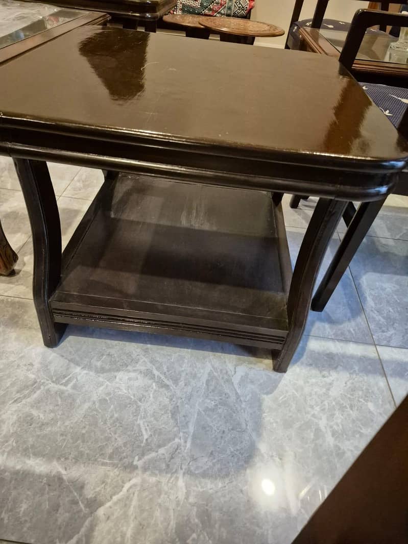 Center Table with 2 side tables 1