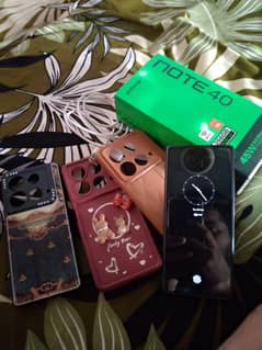 INFINX NOTE 40 LUSH CONDITION COMPLETE BOX CHARGE