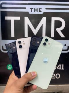 iphone 12 PTA Approved | 128gb | 90+ Battery Health (Fresh Pcs)