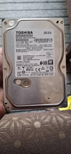 1TB TOSHIBA HARD DRIVE
