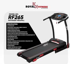 Royal fitness CANDA Treadmill Fitness Machine  & gym equipment