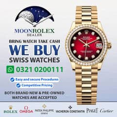 Get Cash / Rolex Cartier Omega Hublot Chopard Breitling Rado Tag Heuer