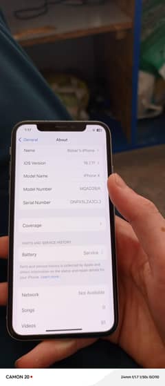 iphone X 64 gb