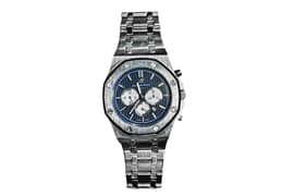 Audemars Piguet Day Date Style Watch With Stainless Steel Strap