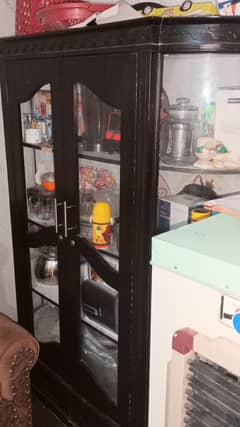 wooden show case for sale