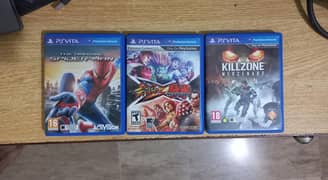 PS Vita Games Bundle – Spider-Man, Killzone & Street Fighter x Tekken