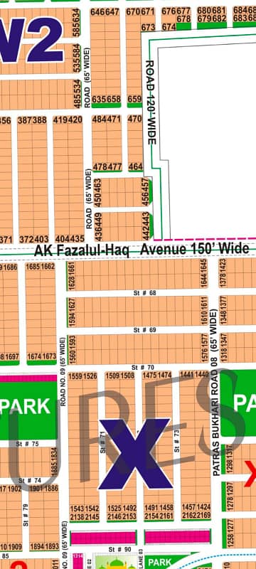 Beautiful Location Plot In DHA Multan 0