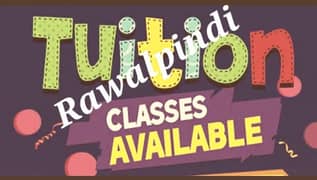 Home tuition  in  Rwp/Isd